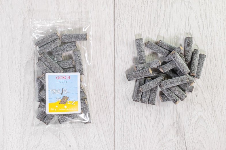 GOSCH Sylt Treibholz – Gefüllte Lakritzstäbchen