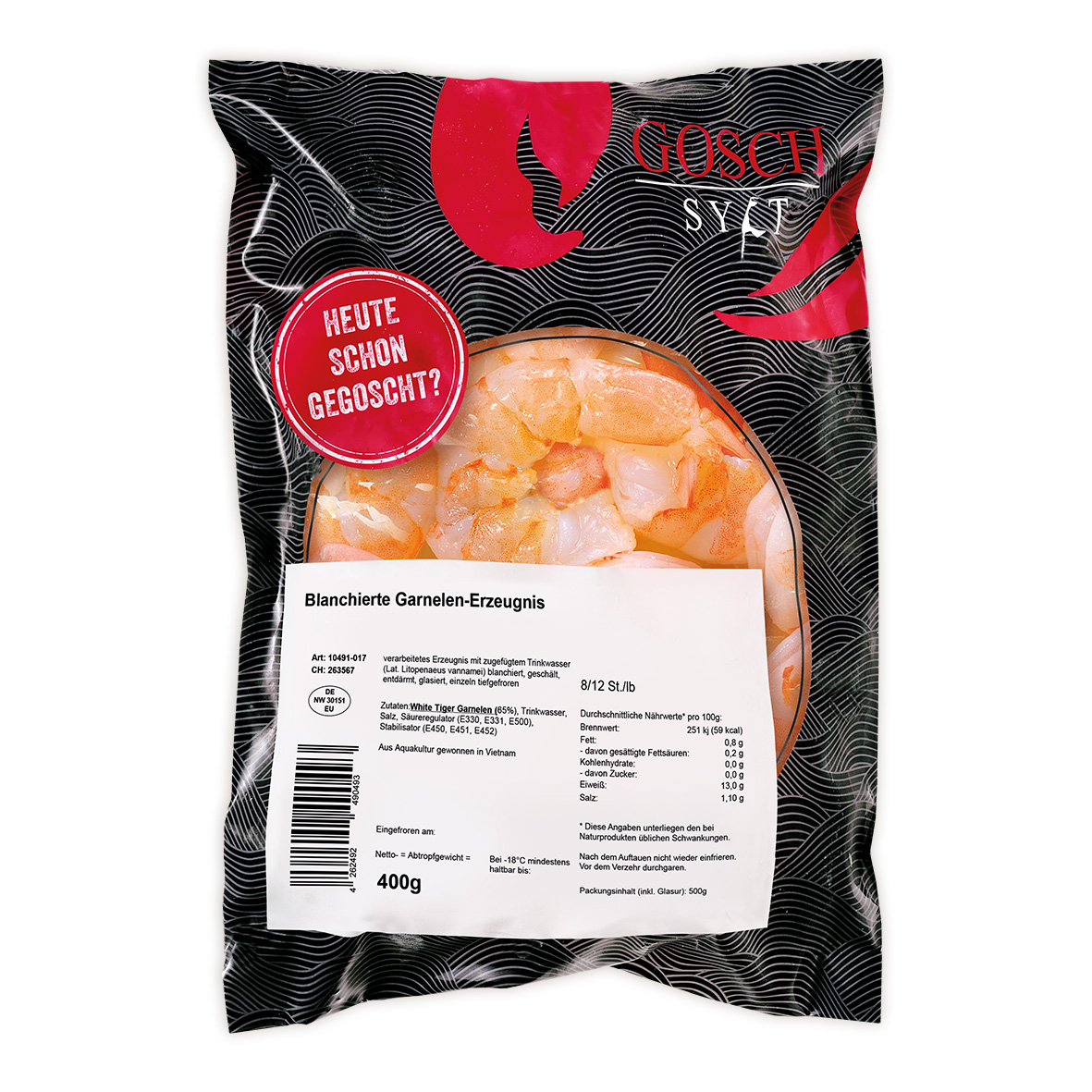 GOSCH Blanchierte Garnelen 2