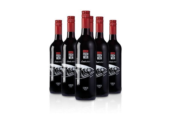 GOSCH Fisch Wein Cuvée Noir QbA 6 x 0,75 l