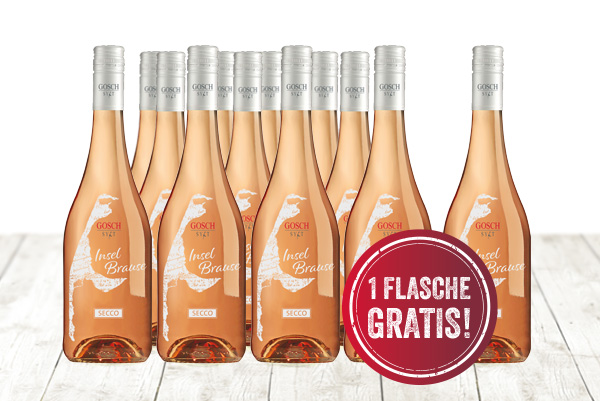 GOSCH Inselbrause Secco Rosé   11+1