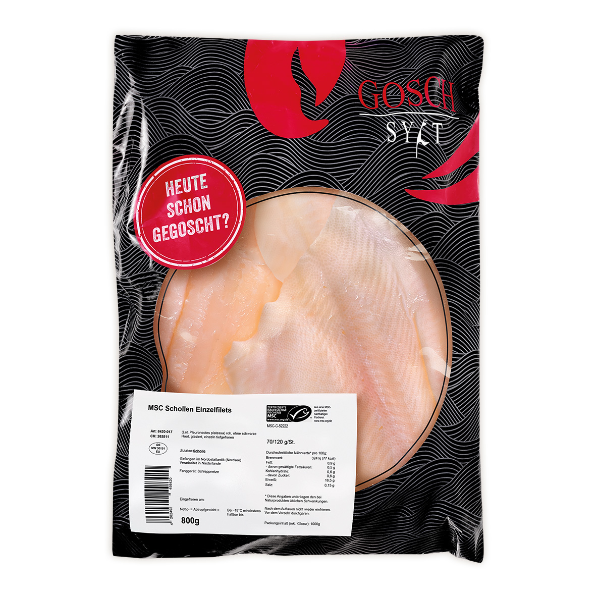 GOSCH Schollen Einzelfilets