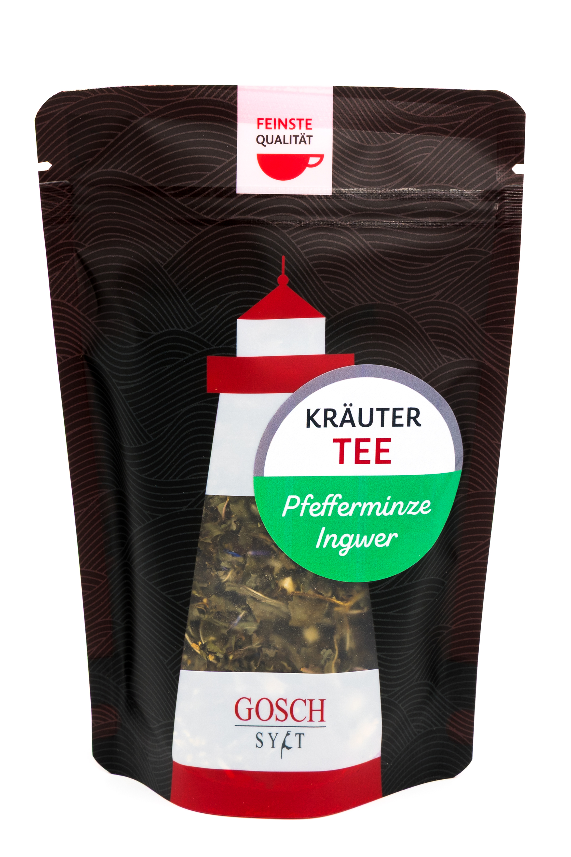 Gosch Pfefferminze Ingwer (Aromatisierter Kräutertee)