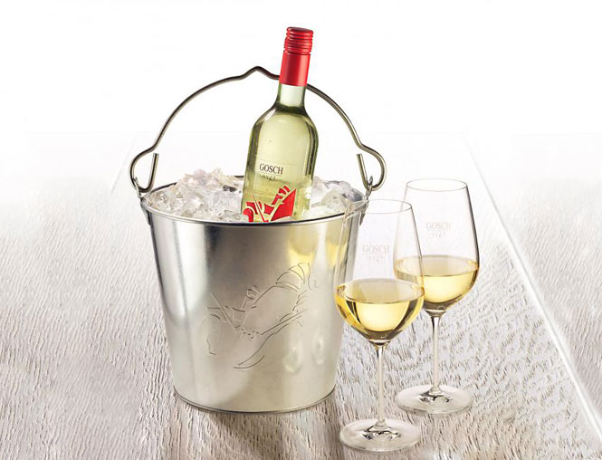 GOSCH Buddel-Eimer mit 2 Gläsern