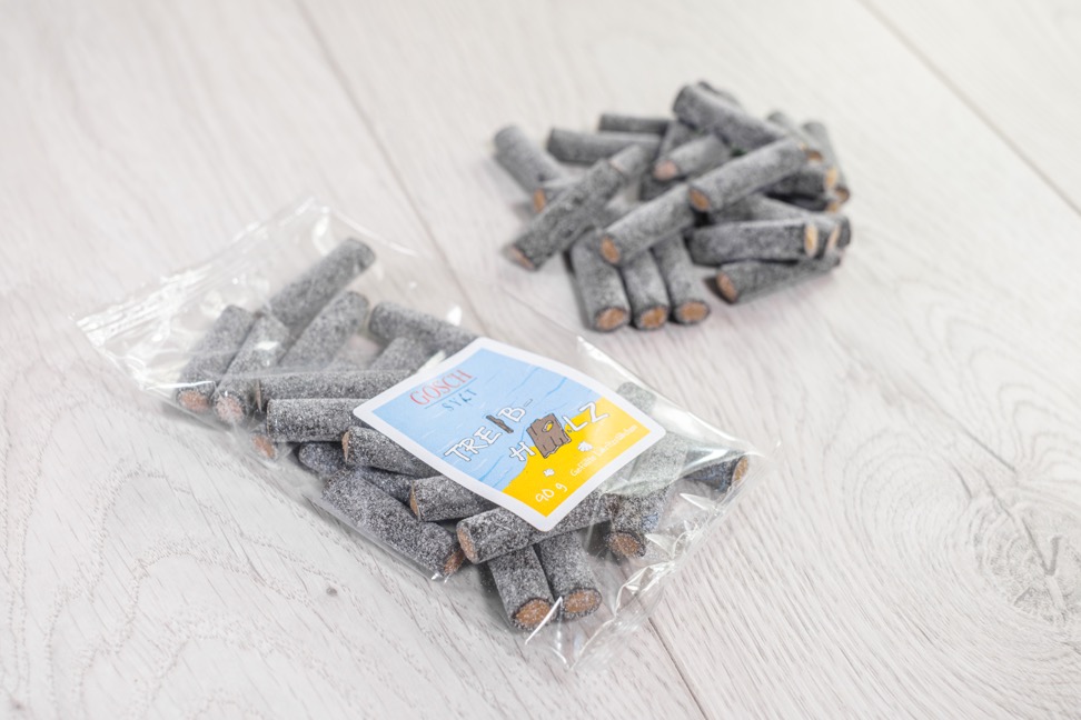 GOSCH Sylt Treibholz – Gefüllte Lakritzstäbchen