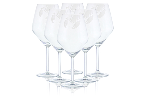 GOSCH Burgunder Gläser Jünne, 6 Gläser