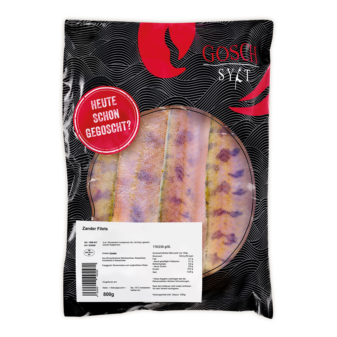 GOSCH Zander Filets