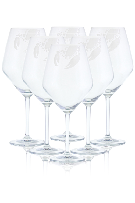 GOSCH Burgunder Gläser Jünne, 6 Gläser