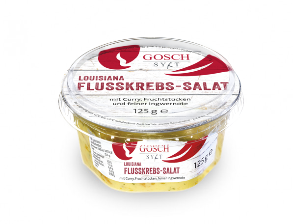 Louisiana Flusskrebs-Salat